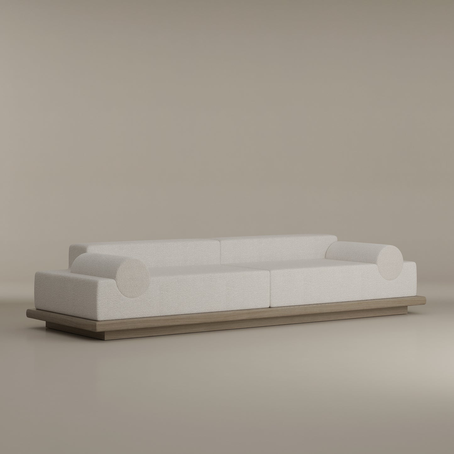 Round Arm Sofa