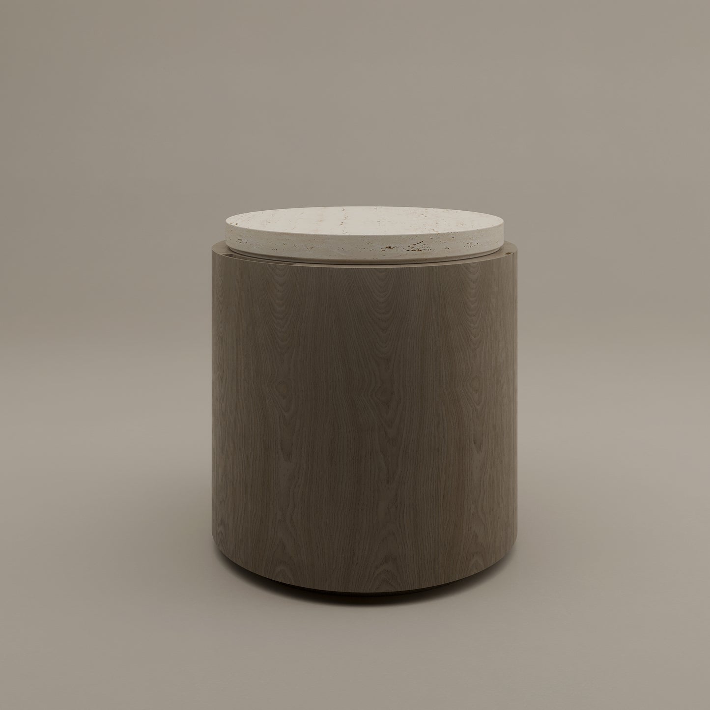 Round Bedside Table